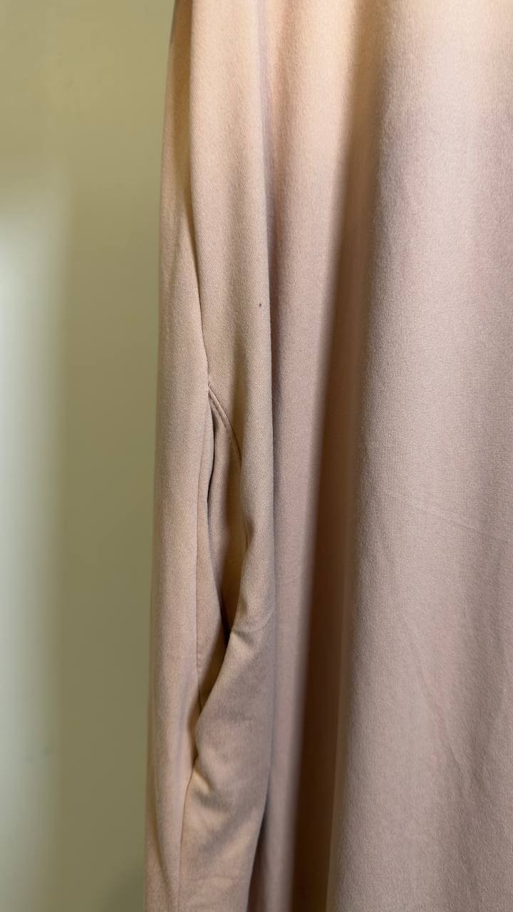 White Mark Women’s Crew Neck T‑Shirt Dress Rose Gold XL NWT $80