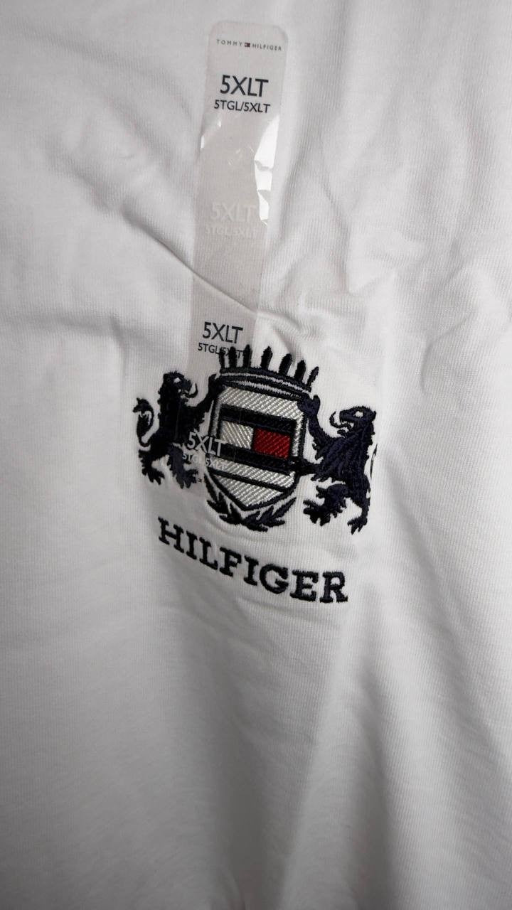 Tommy Hilfiger Regular Fit T‑Shirt White 5XL NWT $59.50