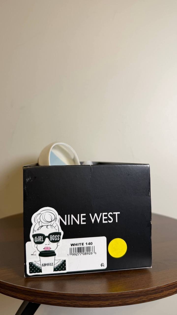 Nine West Women’s Satin Pumps 11M White Textile – New in Box MSRP $85