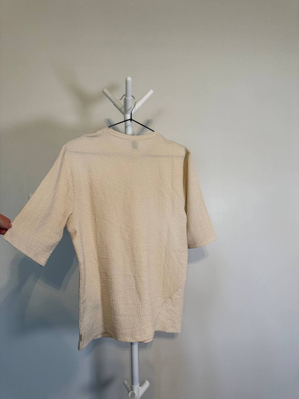 Calvin Klein Women’s Textured‑Knit –Ivory– Size L/G – NWT – $59