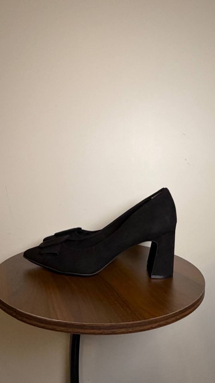 Anne Klein Slip‑On Pumps 9.5M Black Man‑Made New in Box MSRP $89