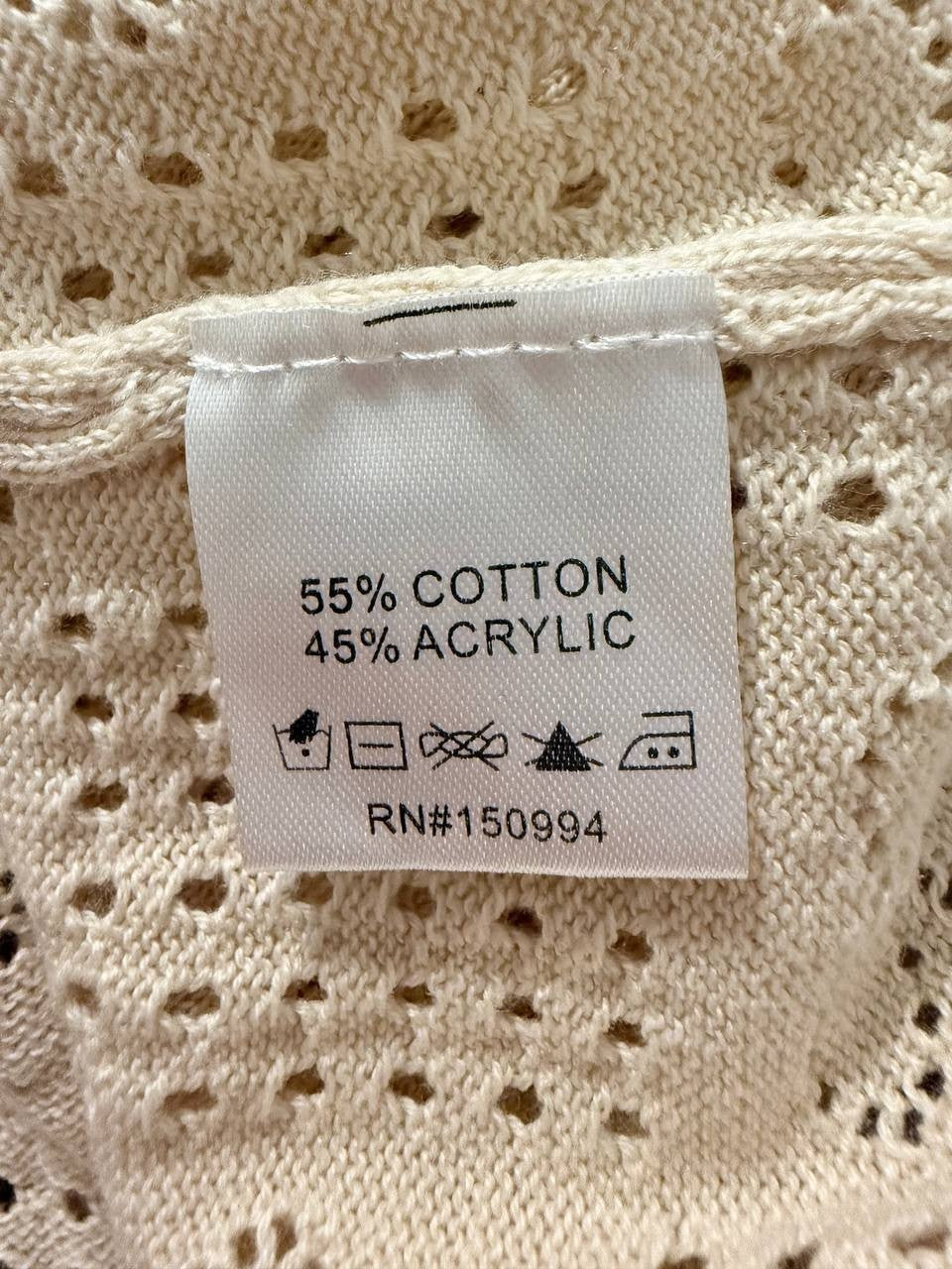 Belldini Knit Top – Size 2X – Sand Dollar/Black – NWT – $34