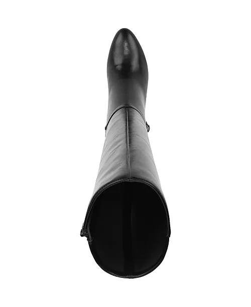 LifeStride Galant Wide Calf Zip Tall Dress Boots Black 8.5W Synthetic $129.99 NW