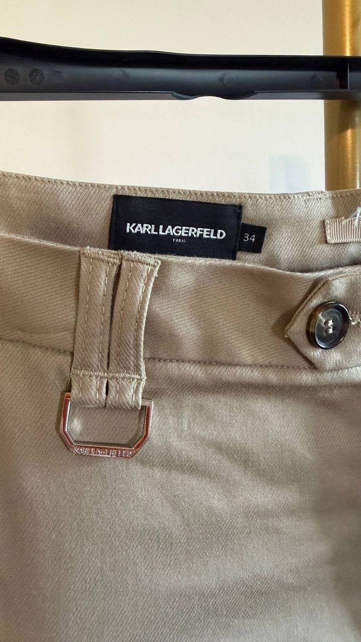 Karl Lagerfeld Paris Men’s Straight‑Fit Chino Pants 34 $149 NWT