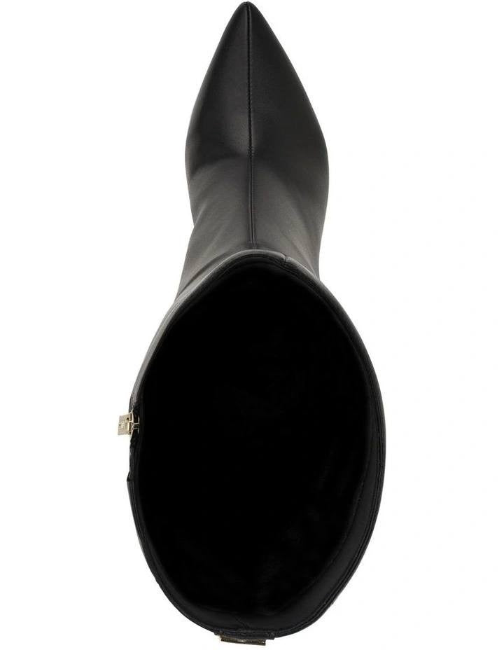 Guess  Wayla  Knee‑High  Boots  Black  Smooth  Nappa  10M  New  With  Box  $260