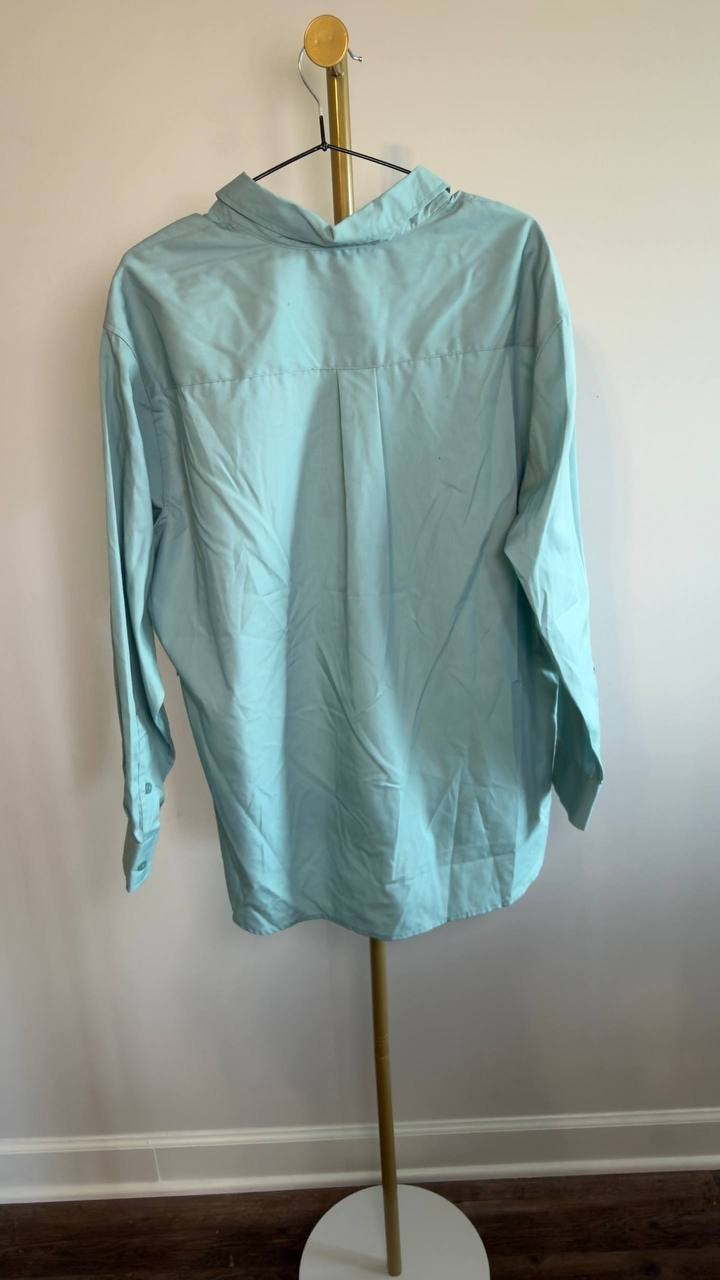 Gloria Vanderbilt Amanda Cotton Pullover Shirt Quifer XL NWT $48