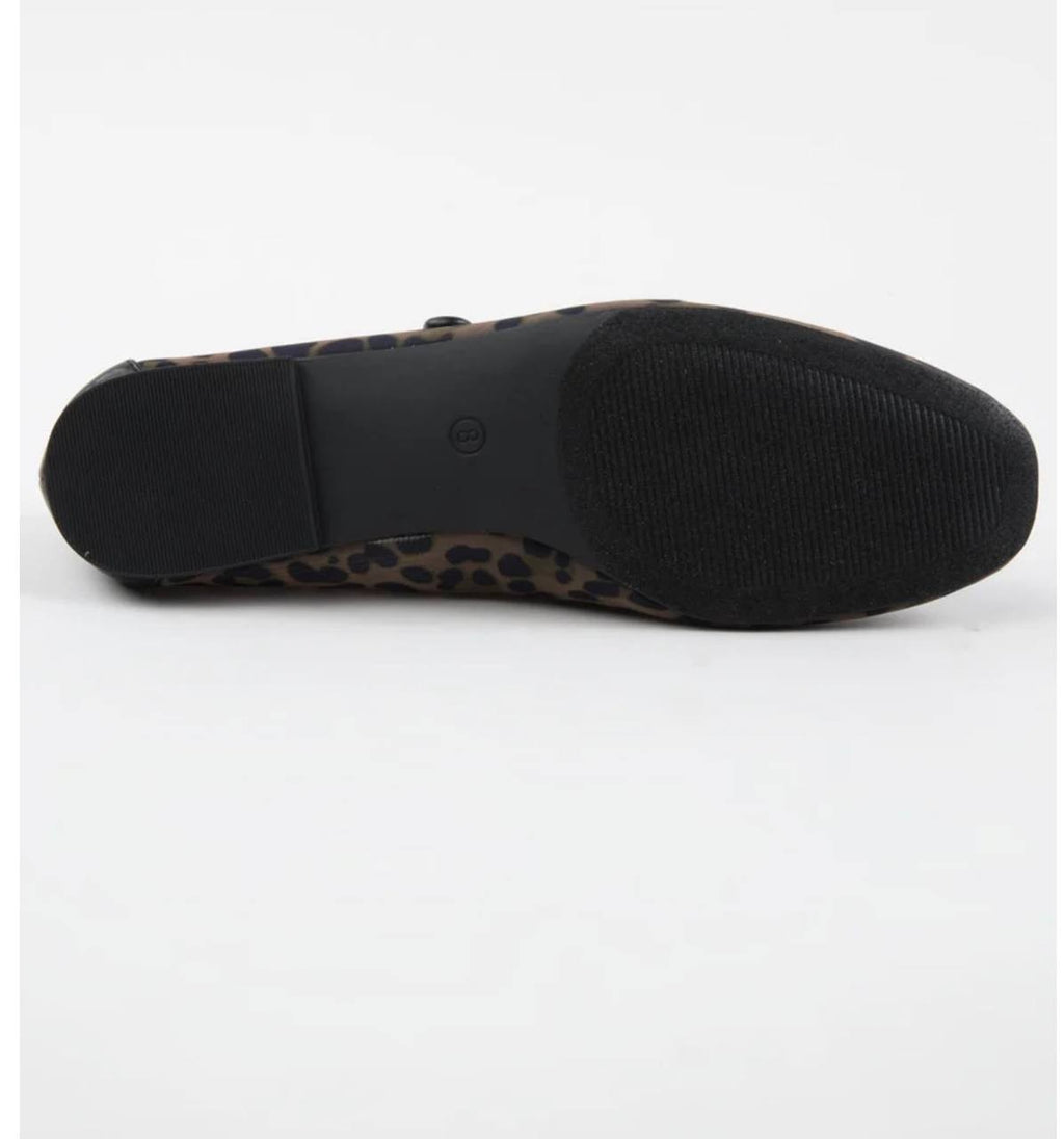 Steve Madden  Ballet Flats  Leopard  8  New  $60
