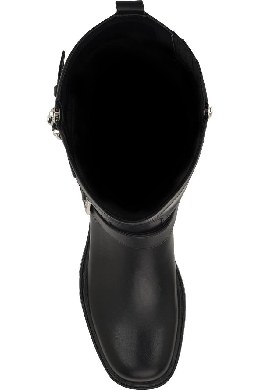 Guess  Lynnie  Knee  High  Boot  Black  Synthetic  7.5M  New  With  Box  $169
