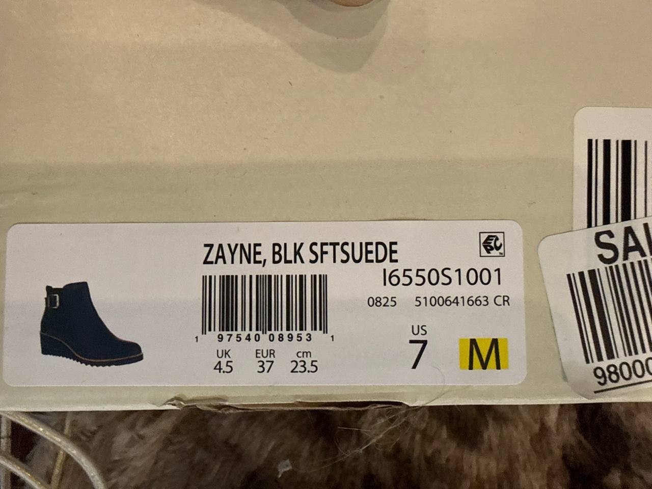 LifeStride “Zayne” Booties – Size 7M – Black – NIB-$99.99