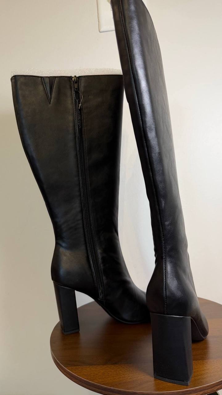 Wild Pair Islah Boots 6.5M Black Beauty Knee‑High New In Box msrp$99.90