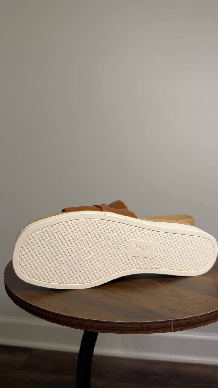 LifeStride  Platform  Sandals  Tan  7.5M  New  $80