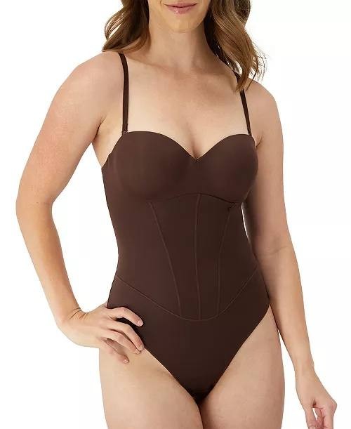 Maidenform Firm Control Multiway Shapewear Bodysuit, Thong Back, Size S