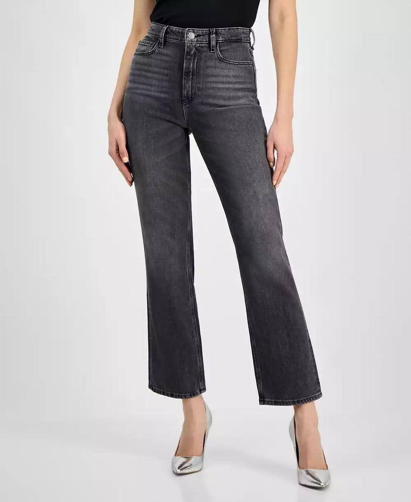 Guess 80s Straight Leg Jeans Grey 27x30 NWT $108