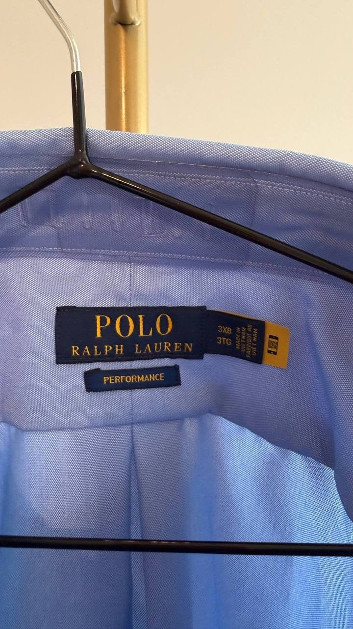 Polo Ralph Lauren Big & Tall Iconic Oxford Shirt Blue 3XB NWT MSRP $148