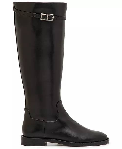 INC Britta Women’s Riding Boots Black 8.5M Leather $189.90 NWB