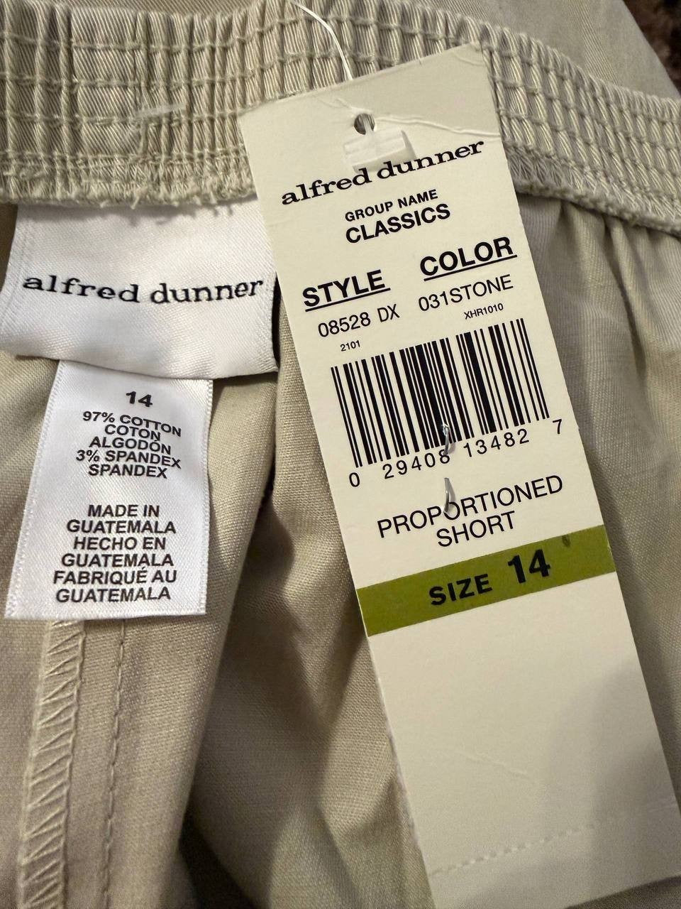 Alfred Dunner Women’s Soft Twill Mid‑RiseFit Straight‑ 14 – NWTLeg Pants – Size