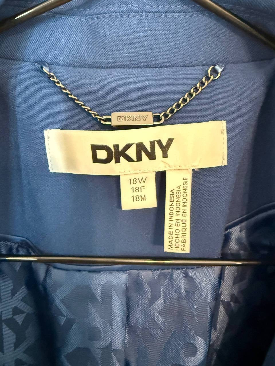 DKNY Plus‑Size Notch‑Collar Jacket – Size 18W – NWT – $169