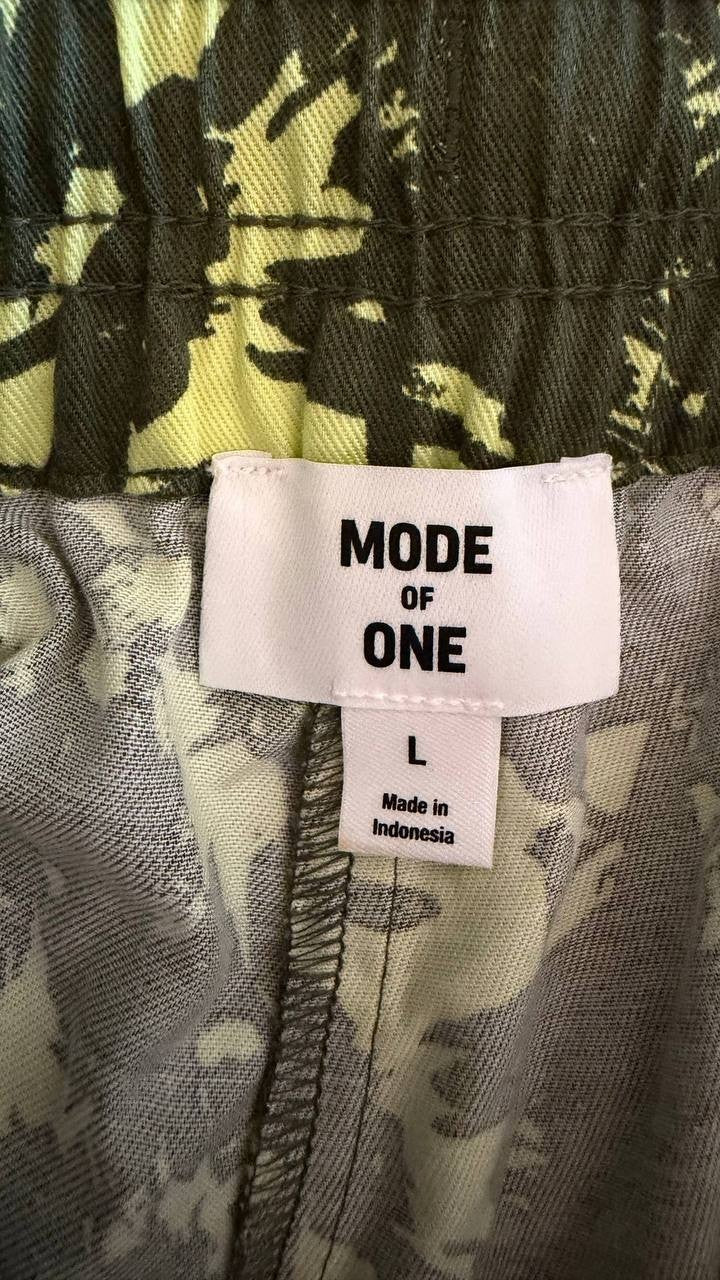 Mode of One Men’s Abstracted Floral Printed 9" Cargo Shorts Regular Fit L $59.50