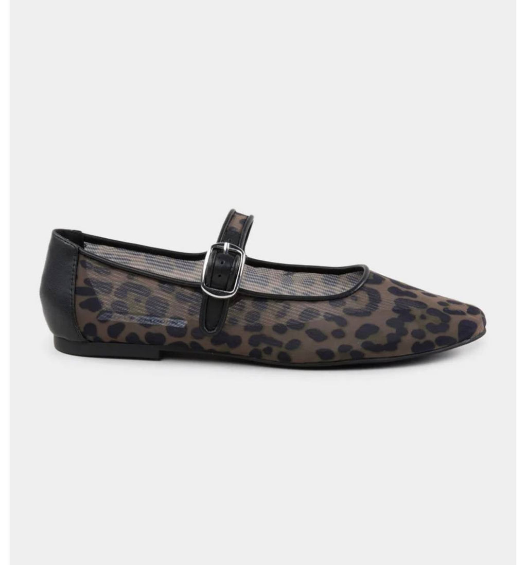 Steve Madden  Ballet Flats  Leopard  8  New  $60