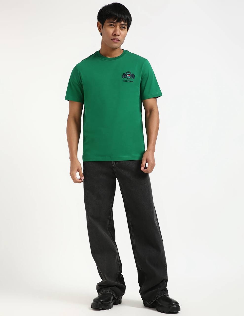 Tommy Hilfiger Printed Regular Fit T‑Shirt Green 2XL‑T NWT $59.50