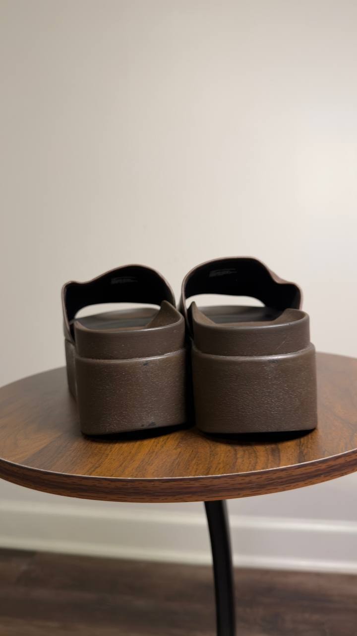 Steve  Madden  Arwen  Platform  Sandals  Brown  7  New  in  Box  $109