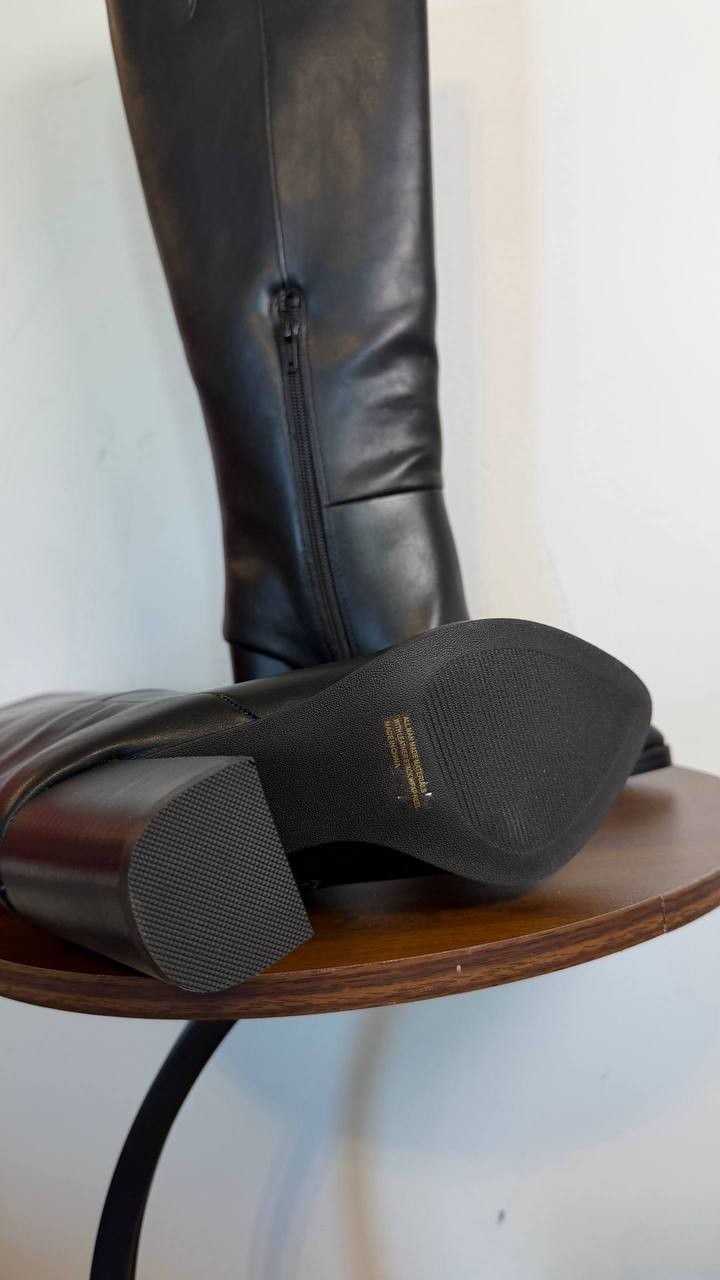 DV by Dolce Vita Bardonny Knee High Boots Black 5.5M Man‑Made $109 NWB