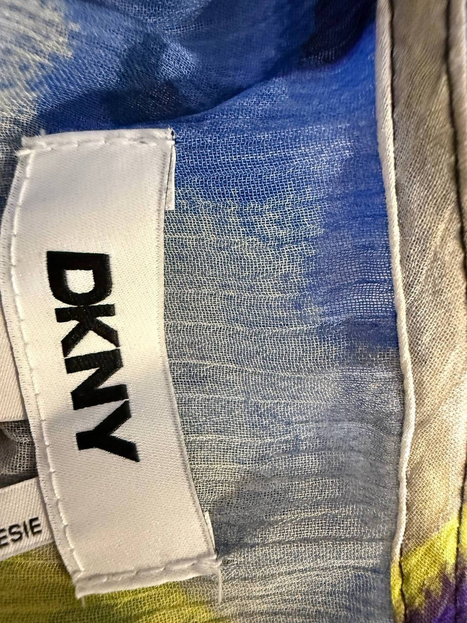 DKNY Short‑Sleeve Blouse –– Multicolor – NWT – $79