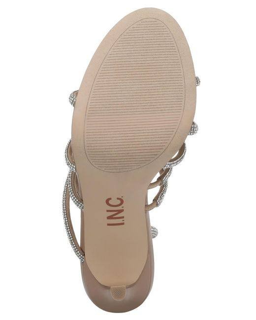 I.N.C. International  Concepts   Sandals  Nude  Bling  7.5 M  NWT  $99.90