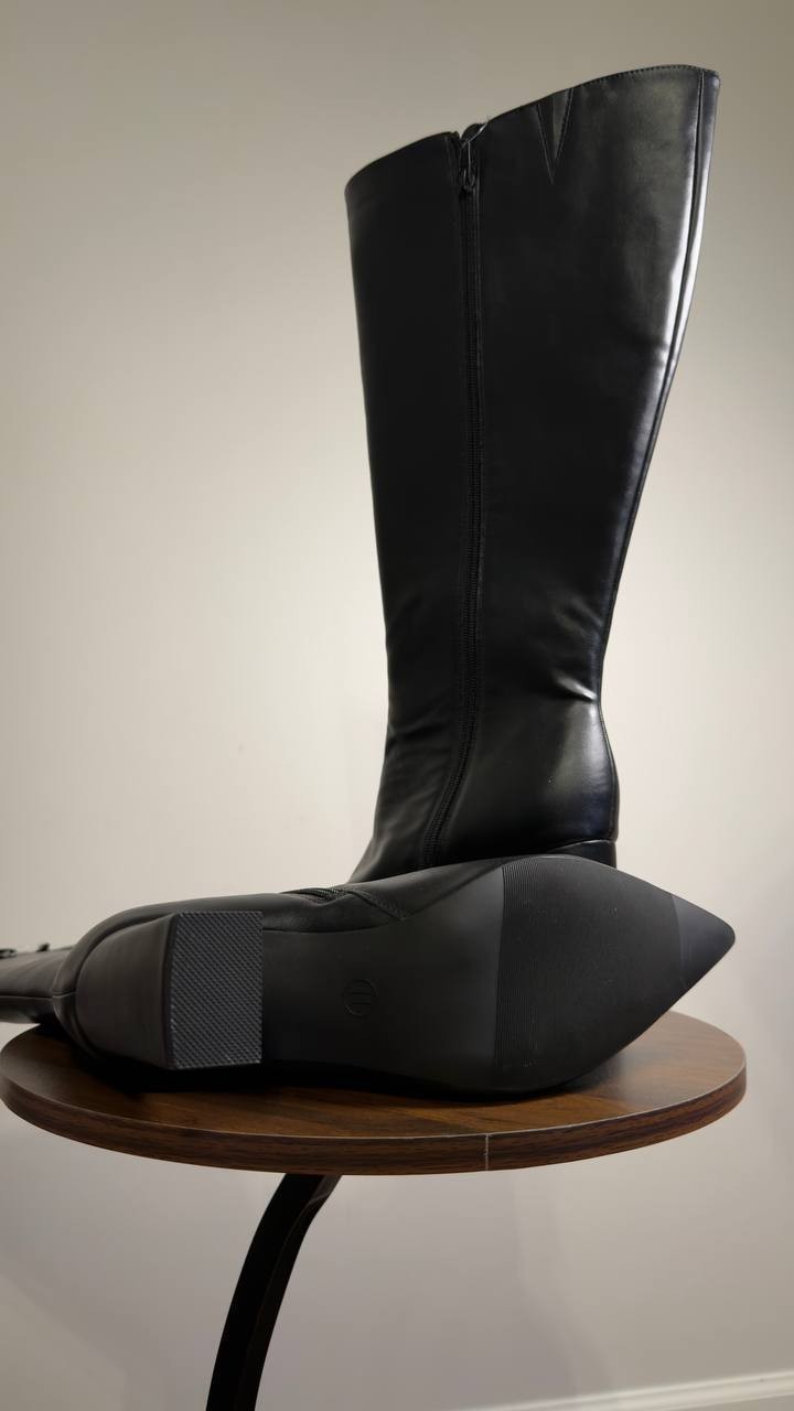 Wild  Pair  Islah  Block‑Heel  Dress  Boots  Black  11  New  No  Box  $99