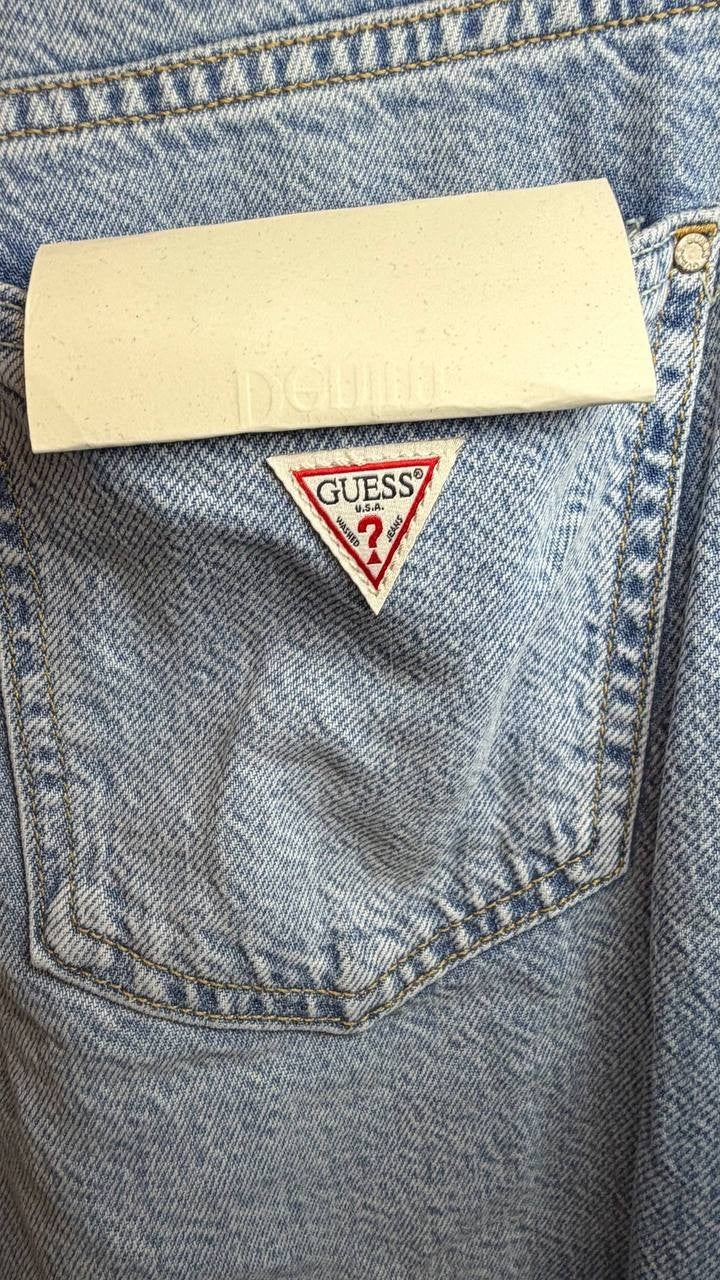 Guess Eco High‑Rise Celia Boyfriend Jeans Blue T30xL30 NWT $118