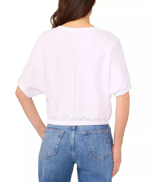 Parker The Teagan Crewneck Dolman‑Sleeve Top White XXL NWT $79