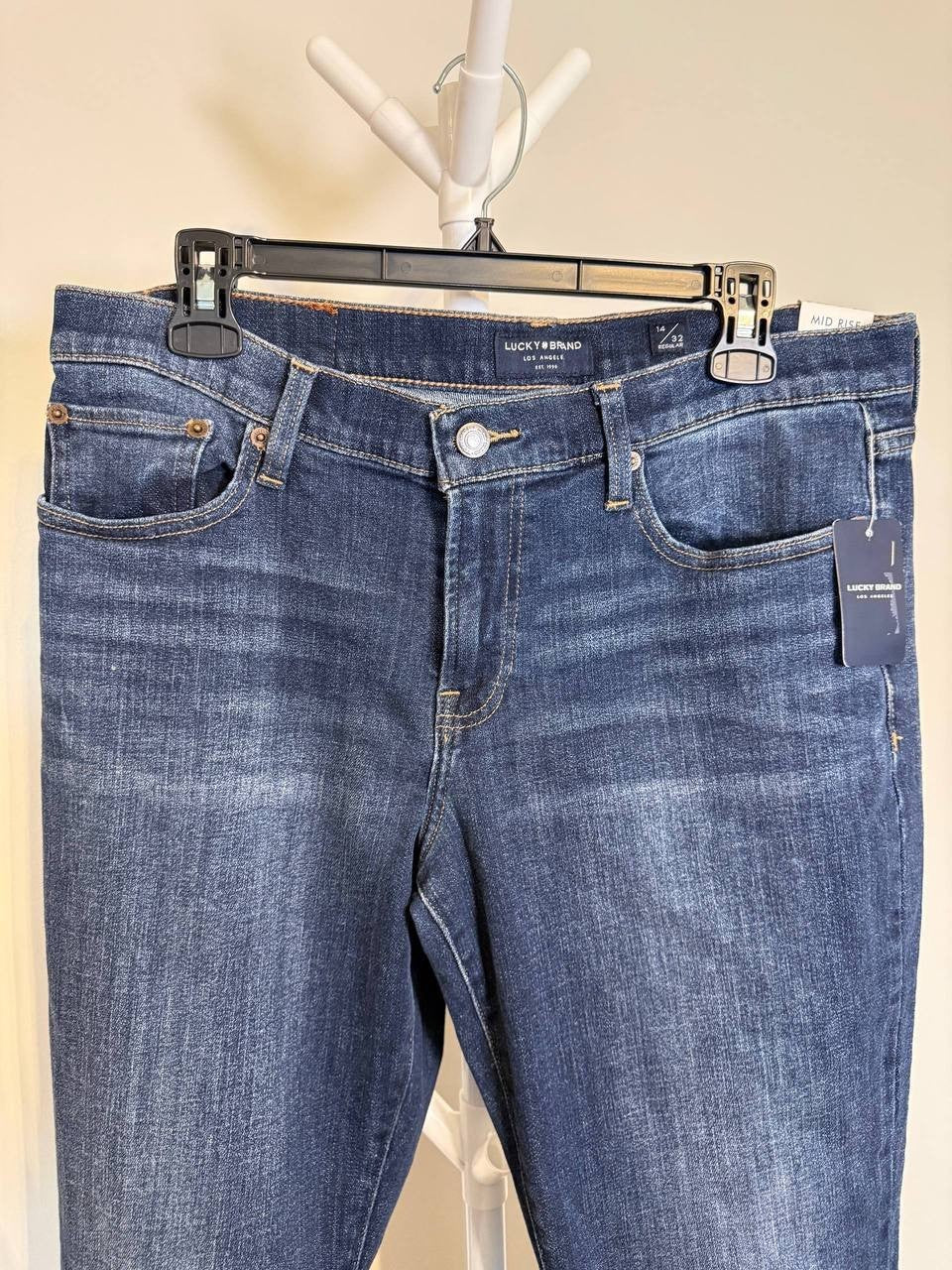 Lucky Brand Sweet Mid‑Rise Bootcut Denim Pants – Size 10/32 – NWT – $79.50