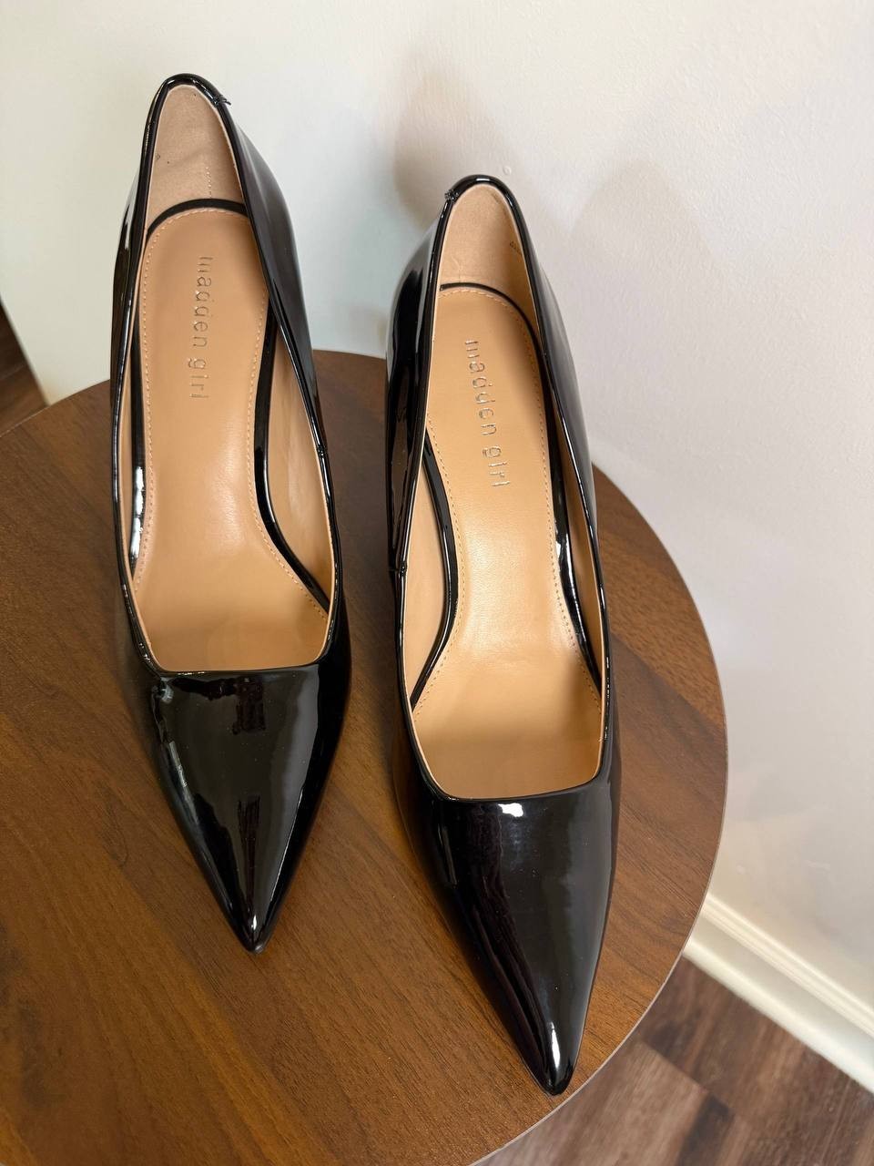 Madden Girl Brynn Pumps – Black Patent – Size 10 – NIB