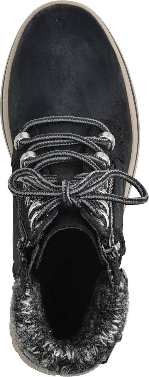 Cliffs  by  White  Mountain  Lace‑Up  Boots  Black  7.5  New  $89