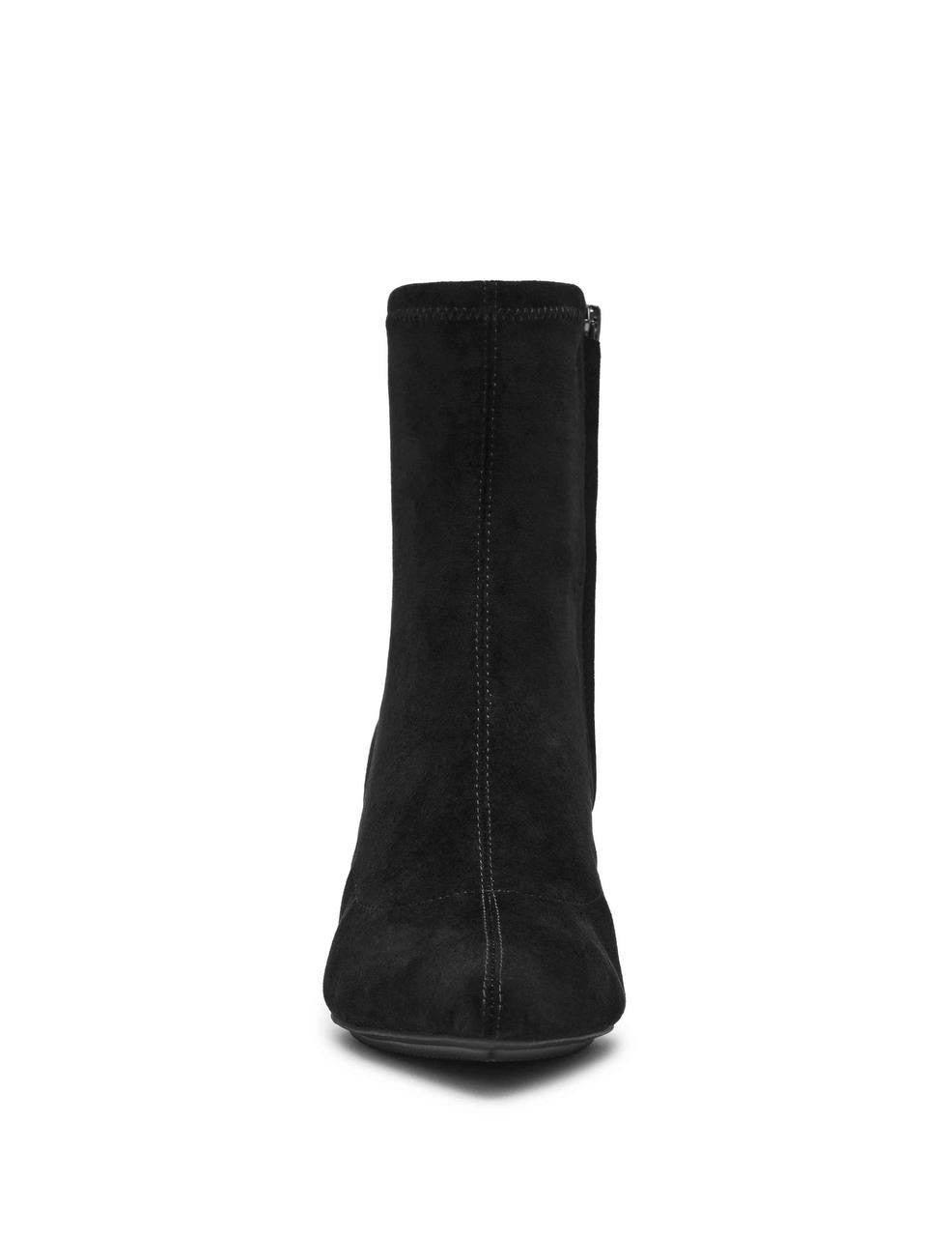 Anne Klein Black Man‑Made Reesse Heeled Boots 6.5M New in Box MSRP $119