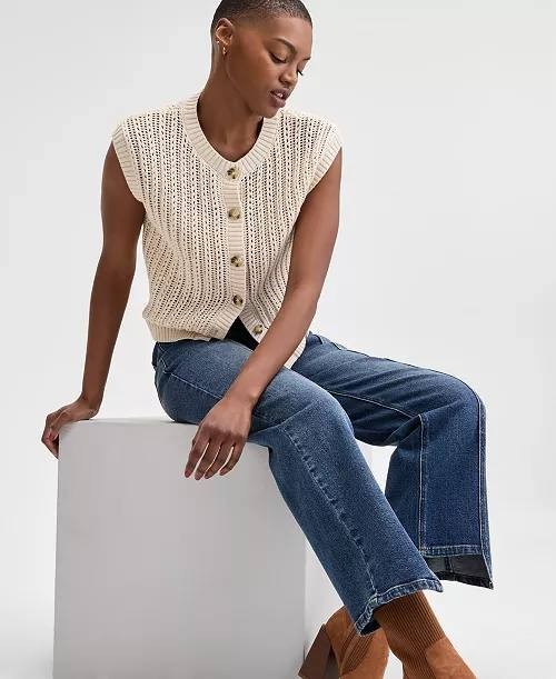 And Now This Sweater Vest – Beige, Size PXL (Petite XL)