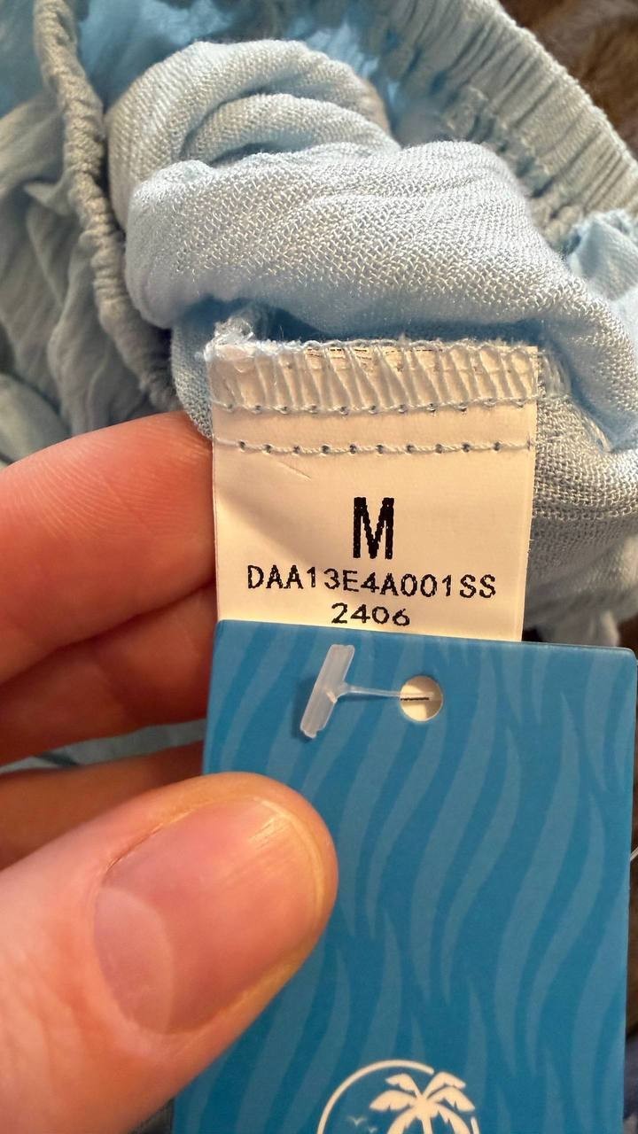 Cupshe Light Cornflower Halter Jumpsuit Size M NWT Soft Blue Casual Summer