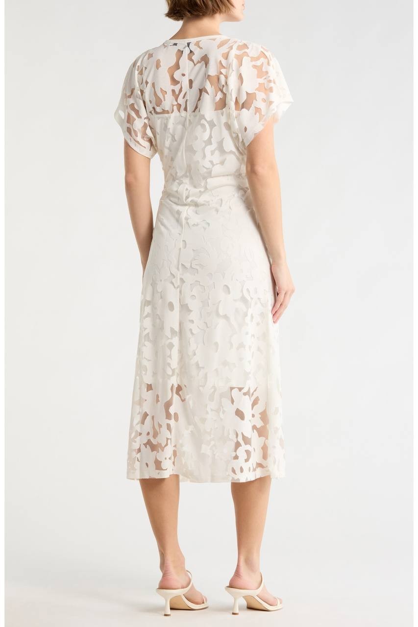 BOSS EBUNA Dress White L NWOT $229