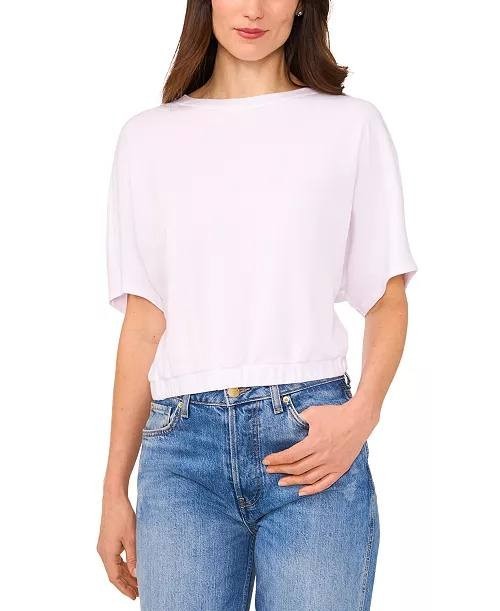 Parker The Teagan Crewneck Dolman‑Sleeve Top White XXL NWT $79
