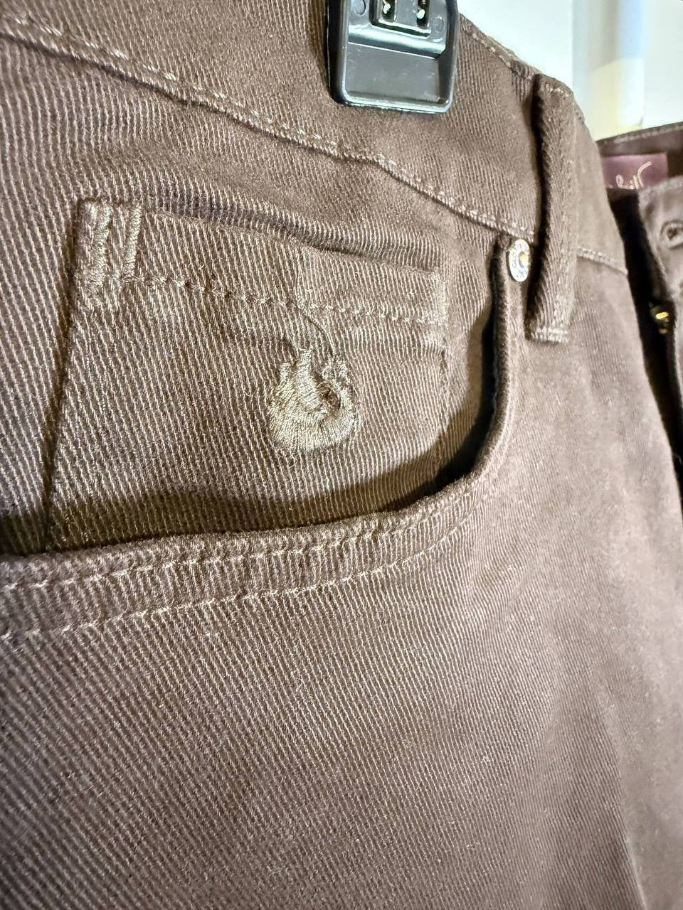 Gloria Vanderbilt Women’s Pants –Coffee Roast–  Size 12 – NWT – Classic Fit