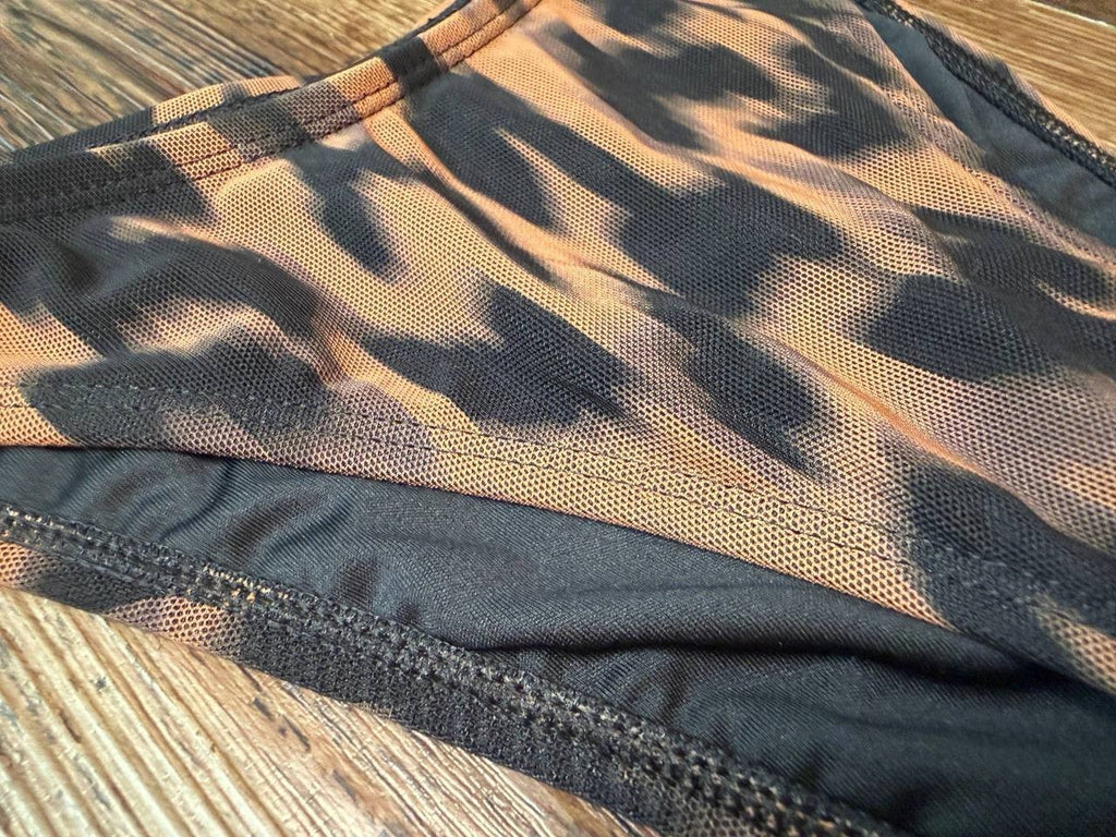 Steve Madden Scoop Hipster Bikini Bottoms Natural MD NWT $58