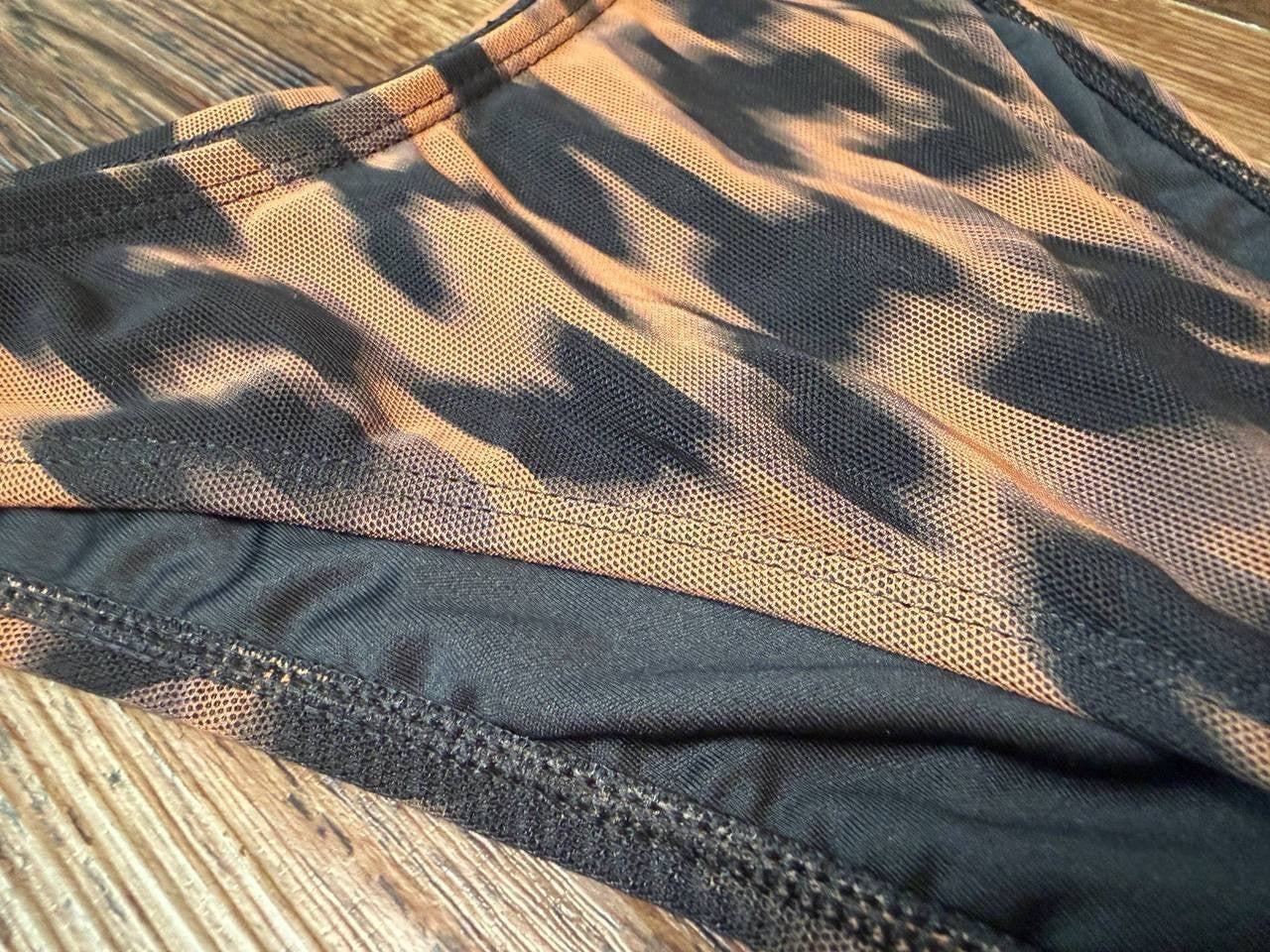 Steve Madden Scoop Hipster Bikini Bottoms Natural MD NWT $58