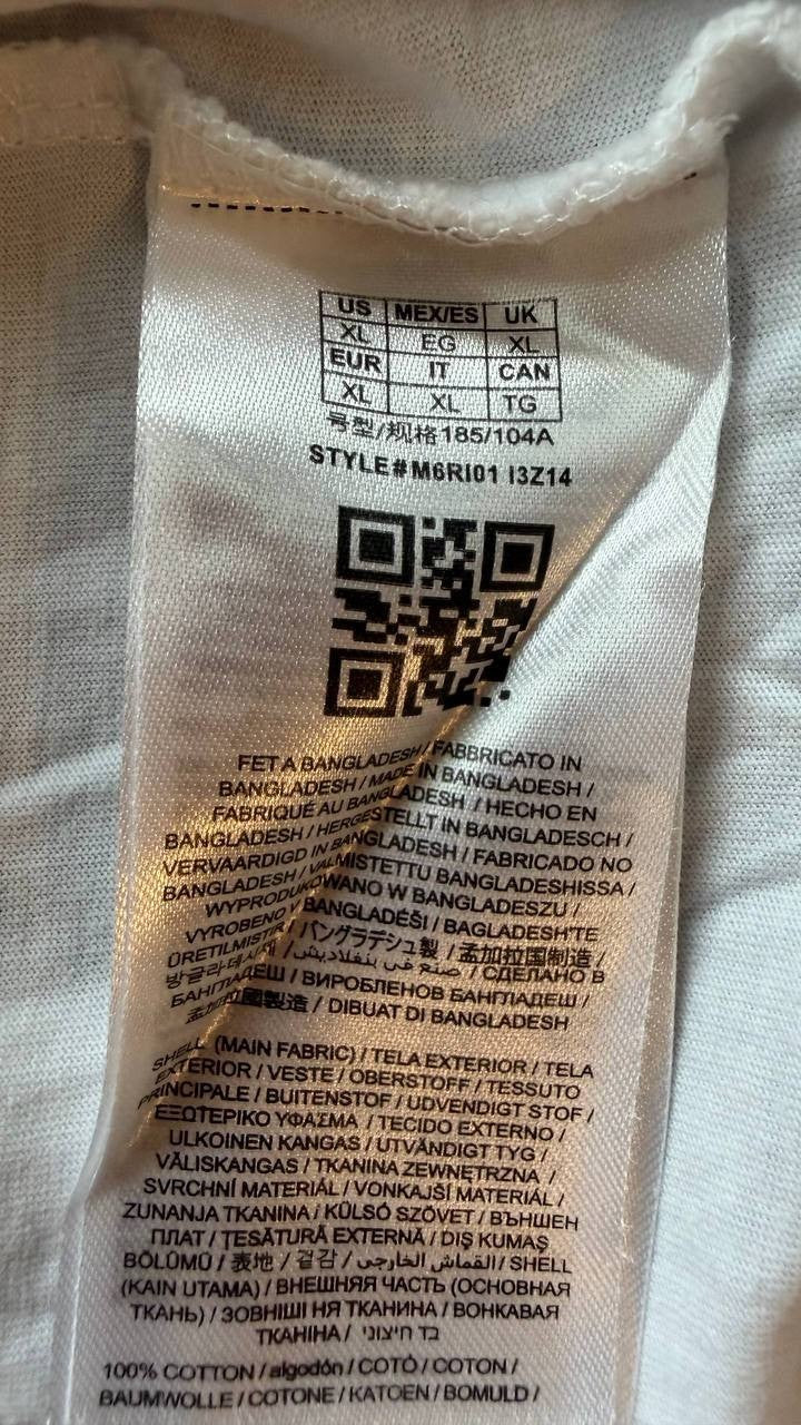 Guess Eco Men’s Boulevard Graphic T‑Shirt White XL $44 NWOT