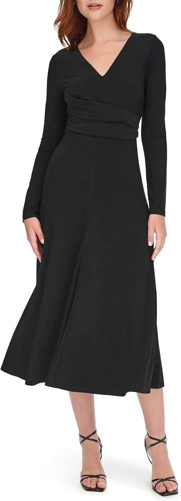 Tommy Hilfiger Midi Dress Black 4 NWOT $99.00