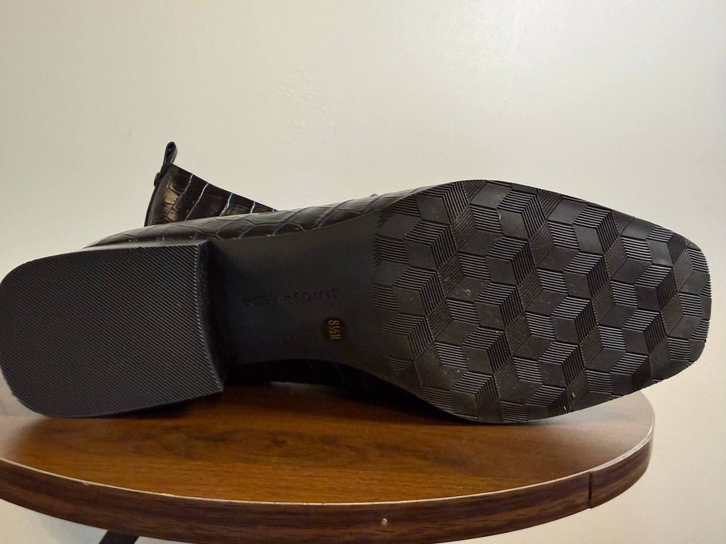 Easy Spirit Women’s Darlene EFlex Block Heel Loafers – Black – 8.5M – New in Box