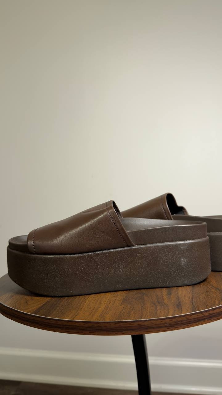 Steve  Madden  Arwen  Platform  Sandals  Brown  7  New  in  Box  $109