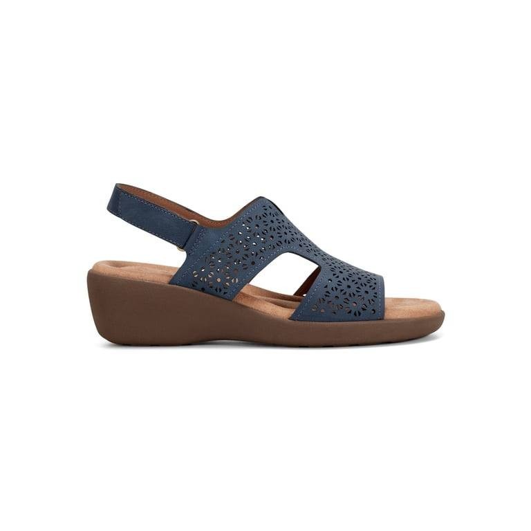 Easy Spirit Slingback Sandals Blue 8 M New With Box $69.00