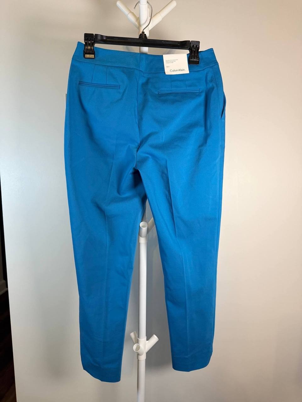 Calvin Klein Ankle Pants – Bright Blue – Size 2 – Tailored Fit – NWT – $99