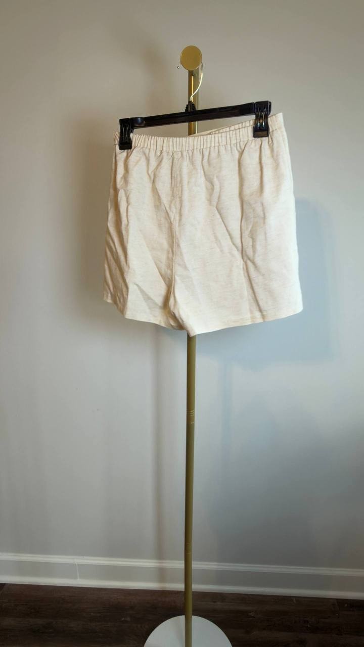 BCX Juniors' Wrap‑Front Skort Natural M NWT $39