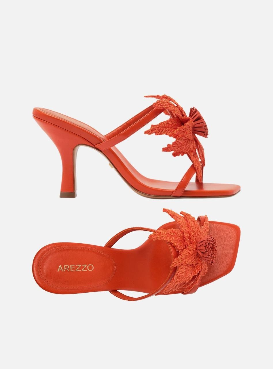 Arezzo  Sandals  Orange  8  B  New  $129